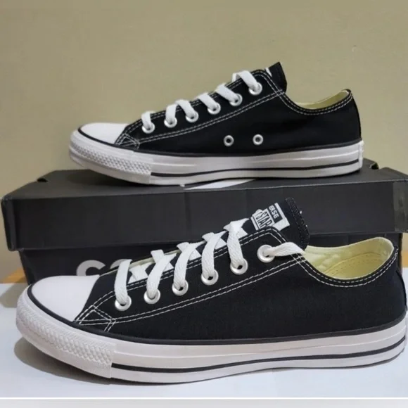靴 CONVERSE ALL STAR 100 IGNT OX CT Converse All Star Court OX | Sneaker | Leather | Navy/White